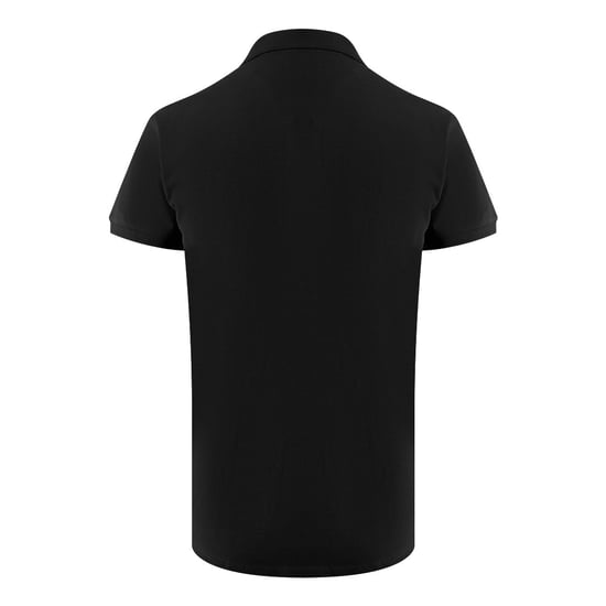 Schwarzes Poloshirt Mit Eisberg-dreieck-logo - Image 2
