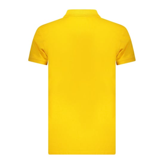 Gelbes Poloshirt Mit Eisberg-dreieck-logo - Image 2