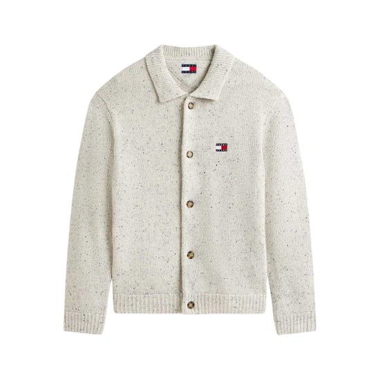 Tommy Jeans - Strickjacke für Herren (Schwarz meliert) - Image 1