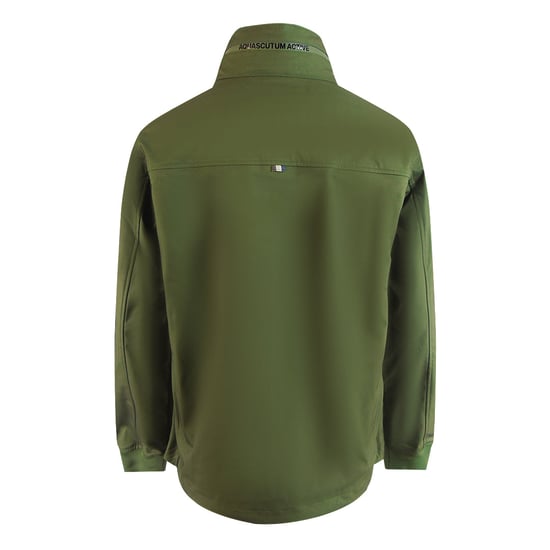 Aquascutum Active Shell Hybrid Mockneck Jacke - Grün - Image 2