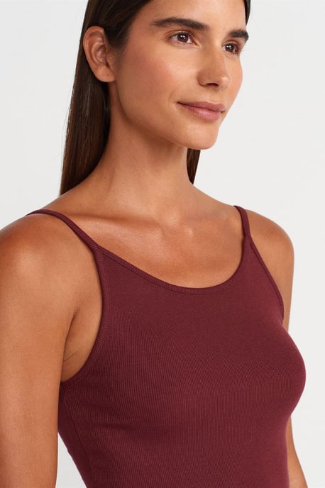 Rippentop ohne Ärmel im Slim-Fit Schnitt - Image 3