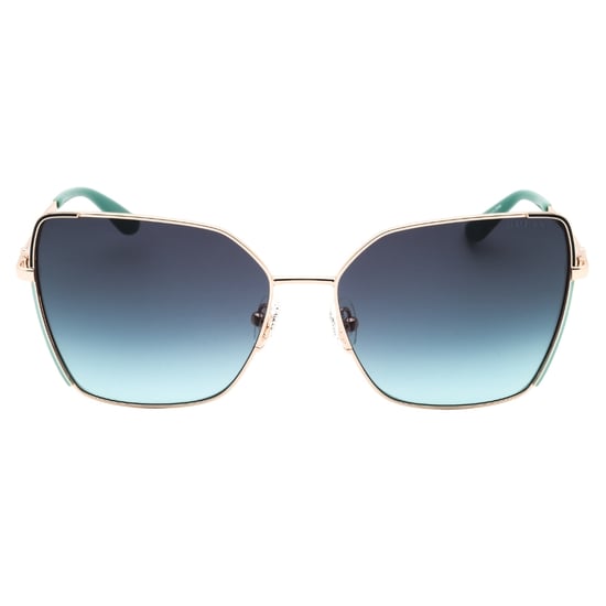 Guess Sonnenbrille Mit Goldgerahmtem, Blau-verlaufenem Rahmen - Image 1