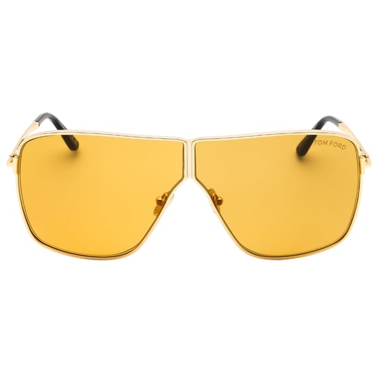 Tom Ford Huxley Sonnenbrille In Glänzendem, Tiefem Gold - Image 1