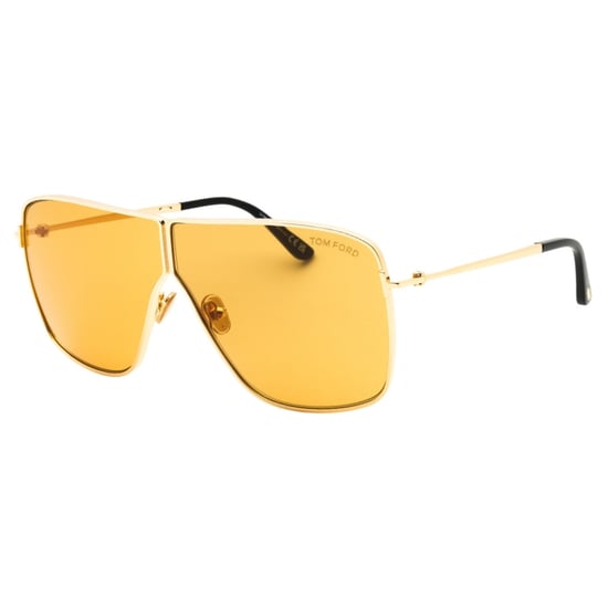 Tom Ford Huxley Sonnenbrille In Glänzendem, Tiefem Gold - Image 2
