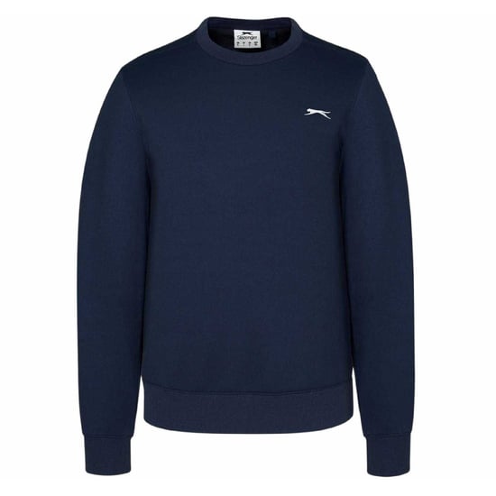 Slazenger - Sweatshirt für Herren, Rundhalsausschnitt, Fleece (Marine) - Image 1