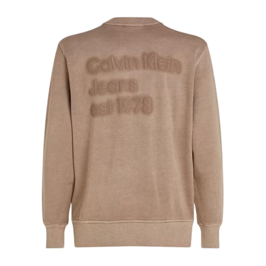 Calvin Klein - Sweatshirt für Herren, Verziert, Baumwollmischung (Taubengrau) - Image 3