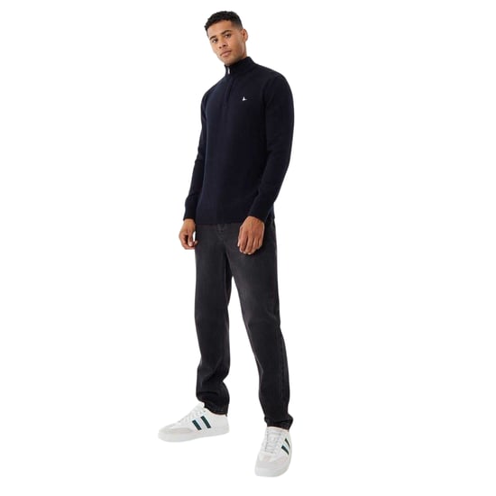 Jack Wills - Pullover für Herren, Weiter Stehkragen (Schwarz) - Image 3