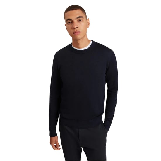 Ted Baker - Pullover für Herren, Merinowolle, Langärmlig (Marine) - Image 1