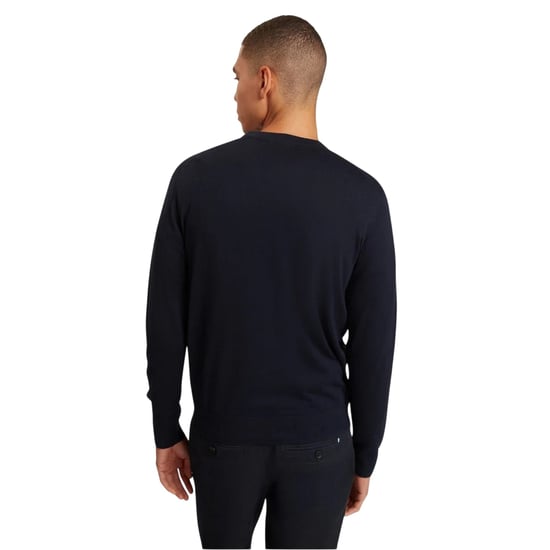 Ted Baker - Pullover für Herren, Merinowolle, Langärmlig (Marine) - Image 2