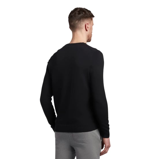 Lyle & Scott - Pullover für Herren, Mit Kragen (Samtschwarz) - Image 2