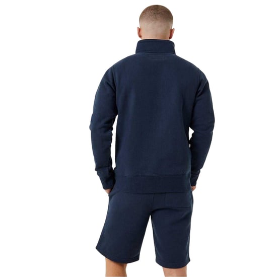 Jack Wills - "Barchester" Sweatshirt für Herren, mit kurzem Reißverschluss (Marine) - Image 2