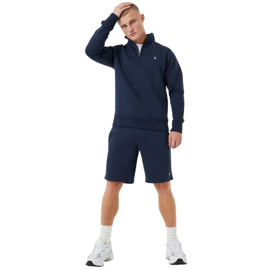 Jack Wills - "Barchester" Sweatshirt für Herren, mit kurzem Reißverschluss (Marine) - Image 3