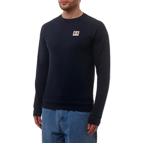 Aquascutum Active Patch Rundhalsausschnitt Marineblau - Image 3