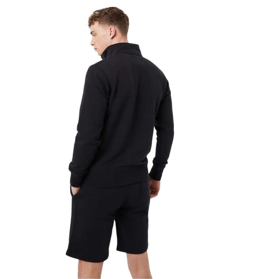 Jack Wills - "Barchester" Sweatshirt für Herren, mit kurzem Reißverschluss (Schwarz) - Image 2