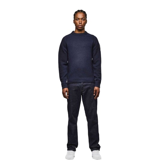 Weekend Offender - "Zagreb" Sweatshirt für Herren, Wollmischung (Marine) - Image 4