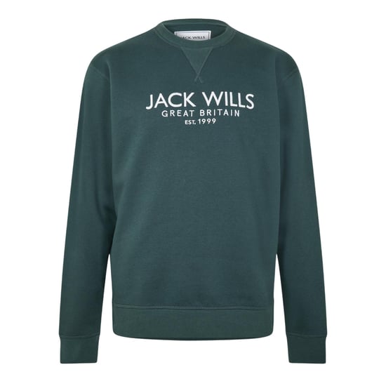 Jack Wills - "Belvue" Sweatshirt für Herren (Kiefer) - Image 2