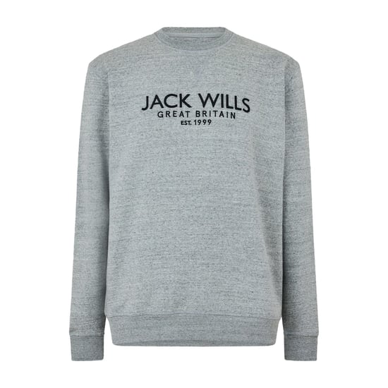 Jack Wills - "Belvue" Sweatshirt für Herren (Grau meliert) - Image 2