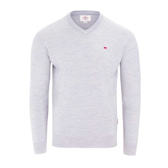 Lee Cooper - Pullover für Herren, V-Ausschnitt, Acryl, Langärmlig (Hellgrau) - Image 1