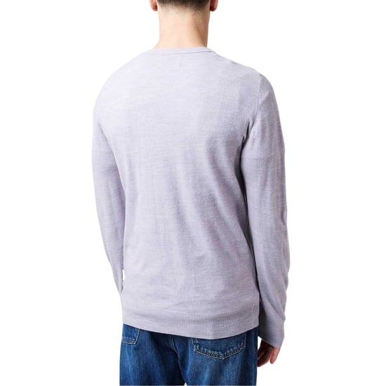 Lee Cooper - Pullover für Herren, V-Ausschnitt, Acryl, Langärmlig (Hellgrau) - Image 2