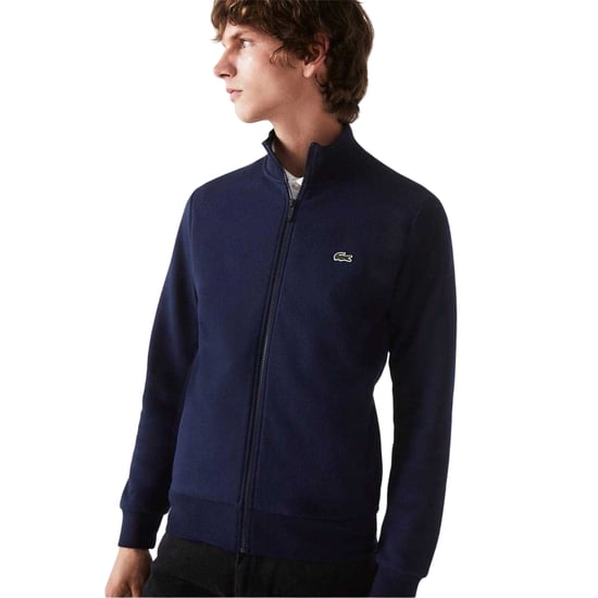 Lacoste - Sweatshirt für Herren, Durchgehender Reißverschluss (Marine) - Image 3