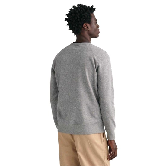 Gant - Sweatshirt für Herren, Rundhalsausschnitt (Grau) - Image 3