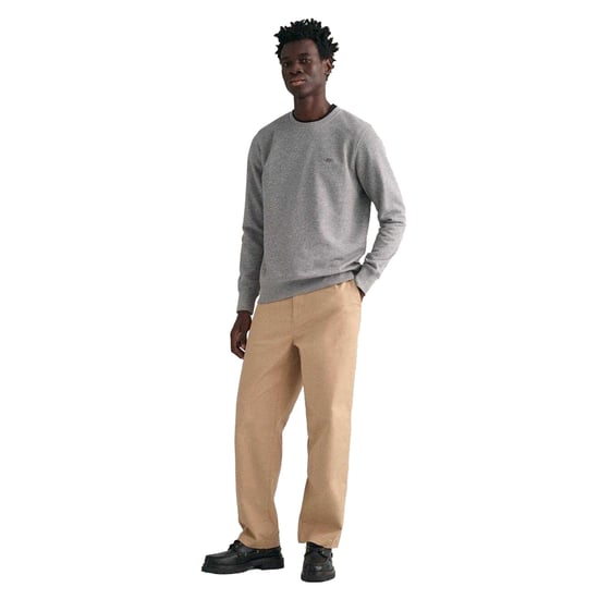 Gant - Sweatshirt für Herren, Rundhalsausschnitt (Grau) - Image 5