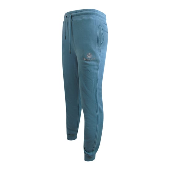 Aquascutum Active Basic Rib Trainingshose Avio Blue - Image 3