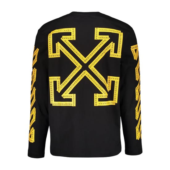 Off White - T-Shirt für Herren, Logo (Schwarz/Zitrusfrüchte) - Image 2