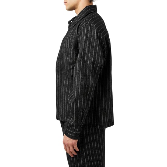 Represent - Hemdjacke für Herren, leger (Schwarz gestreift) - Image 4