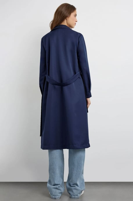Doppelreihiger Gürtelt trenchcoat - Image 5
