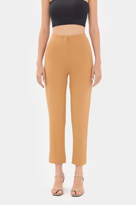 Hochtaillierte Karottenhose - Image 3