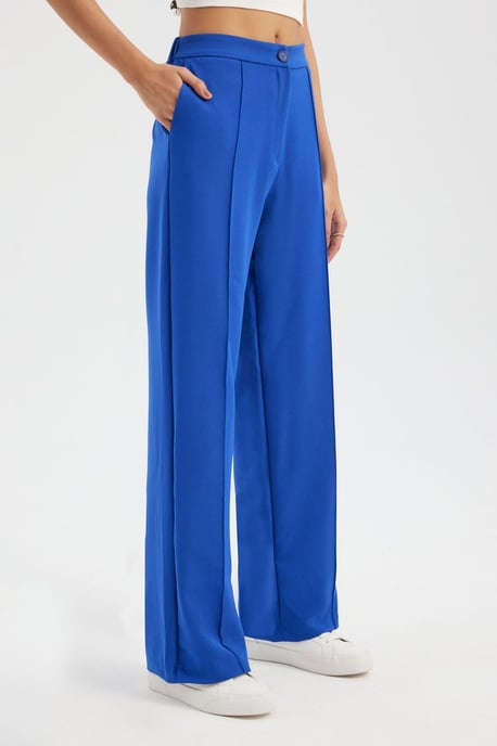Hochtaillierte Weite Hose - Image 3