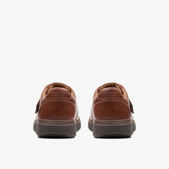 Un Abode Strap Dark Tan Lea Shoes - Image 5