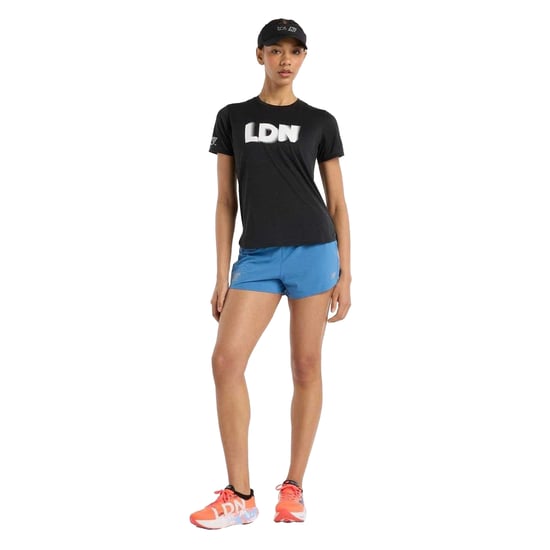New Balance - T-Shirt für Damen, Atmungsaktiv (Schwarz) - Image 4