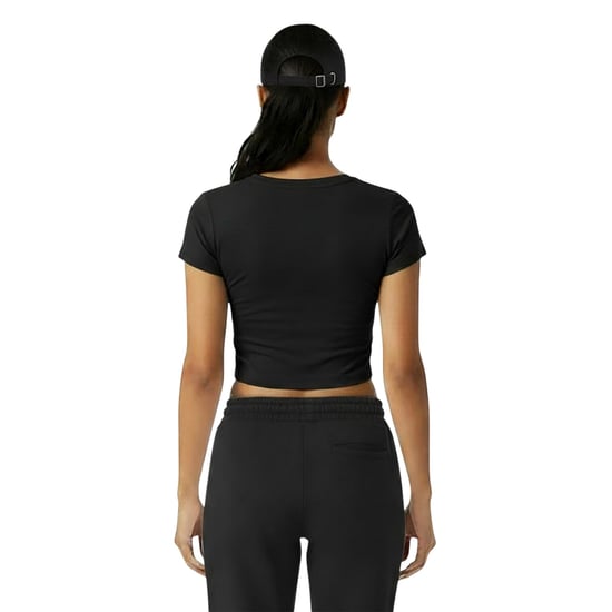 Jack Wills - kurzes T-Shirt für Damen, Baumwolle (Schwarz) - Image 3