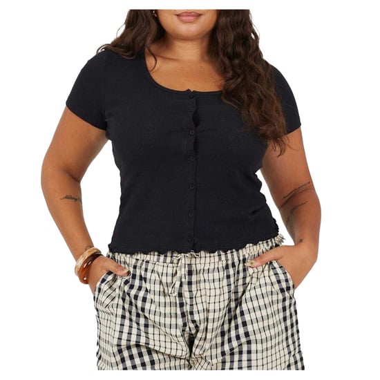 Brave Soul - T-Shirt für Damen, Plus (Schwarz) - Image 1