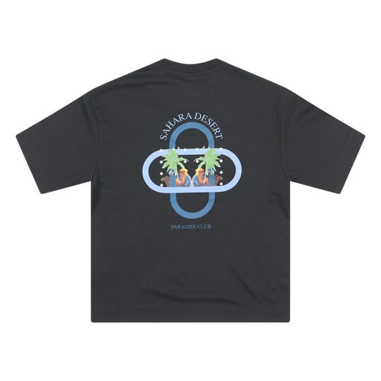 Rose London - "Sahara" T-Shirt für Herren, Schwer (Schwarz) - Image 3