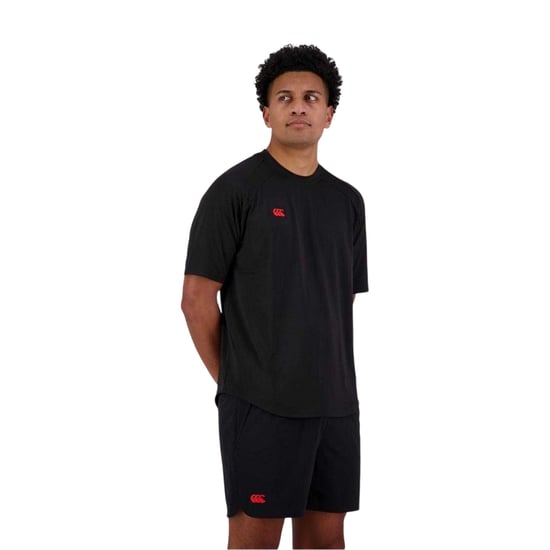 Canterbury - "Everest" T-Shirt für Herren, Atmungsaktiv (Schwarz) - Image 1