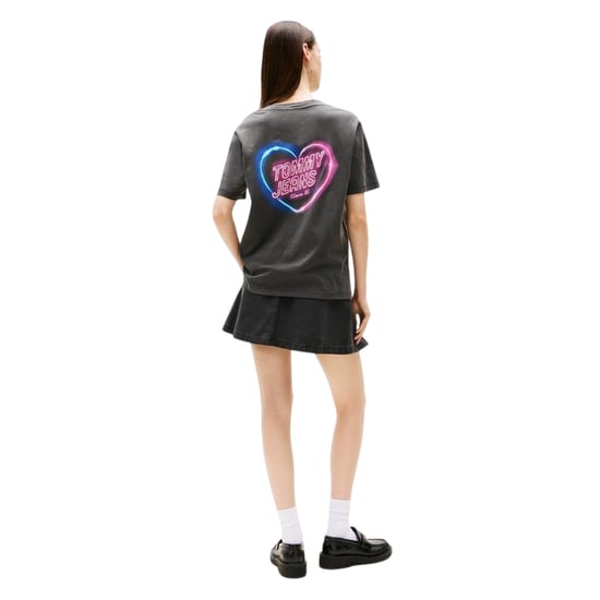 Tommy Jeans - T-Shirt für Damen, Regulär (Schwarz) - Image 2