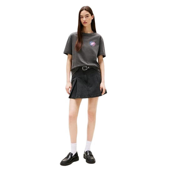 Tommy Jeans - T-Shirt für Damen, Regulär (Schwarz) - Image 3