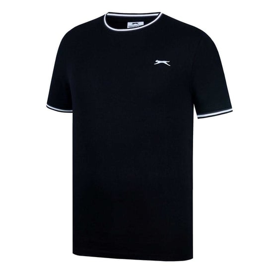 Slazenger - T-Shirt für Herren, Baumwolle (Schwarz) - Image 3