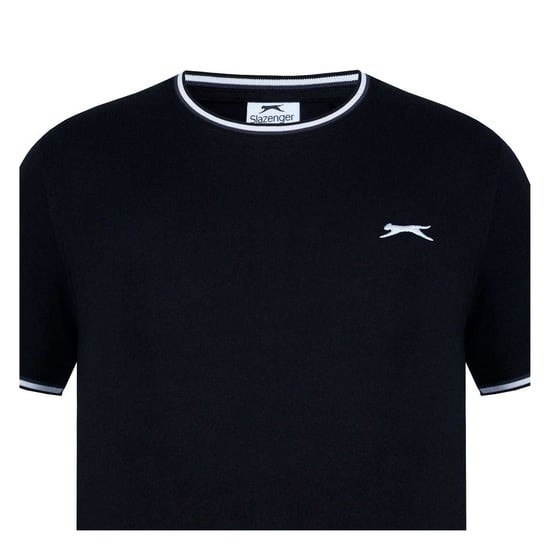 Slazenger - T-Shirt für Herren, Baumwolle (Schwarz) - Image 4