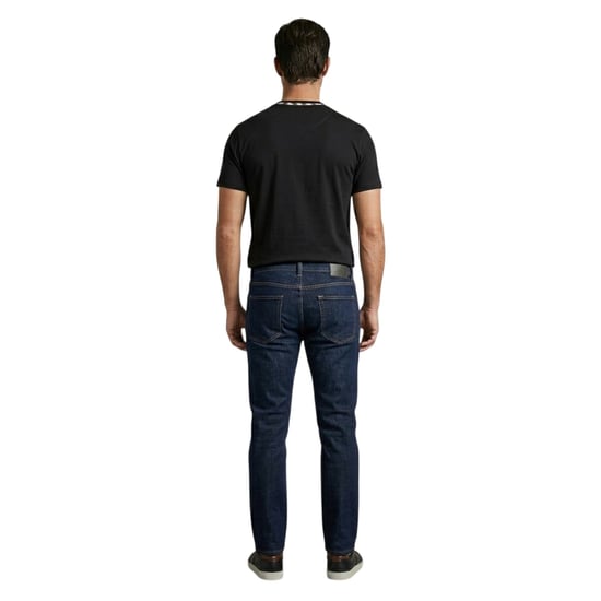 Aquascutum - T-Shirt für Herren, Rundhalsausschnitt, Regulär (Schwarz) - Image 3