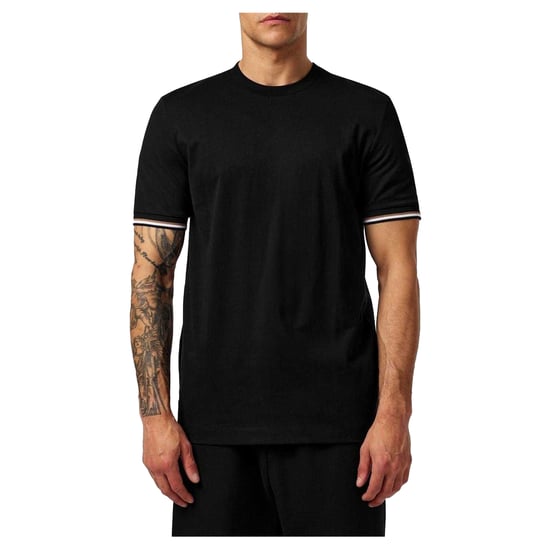Boss - "Hbb Thompson 04" T-Shirt für Herren, Premium-Baumwolle, Regulär (Schwarz) - Image 3