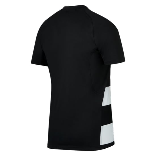 Nike - T-Shirt für Herren, Rundhalsausschnitt, Rugby, Raglanärmel (Schwarz/Weiß) - Image 2