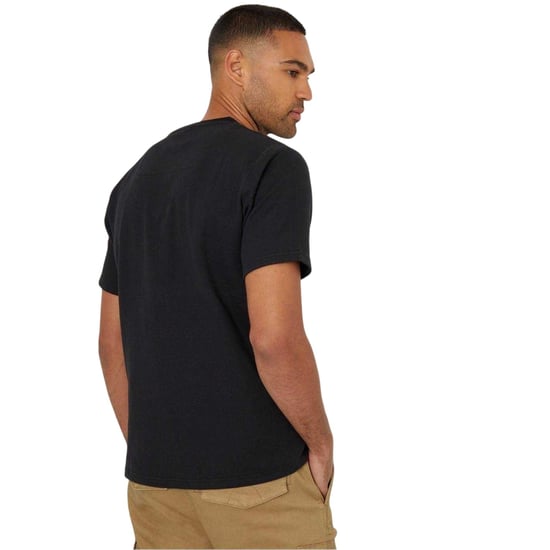 Threadbare - T-Shirt für Herren, Rundhalsausschnitt, Strukturiert, Regulär (Schwarz) - Image 2
