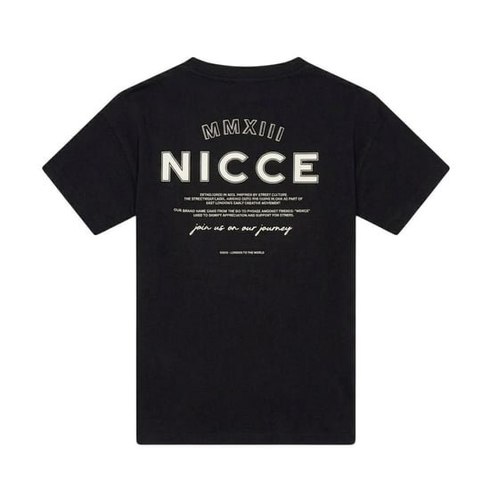 Nicce - T-Shirt für Herren, Rundhalsausschnitt, Übergroß (Schwarz) - Image 2