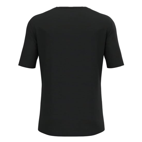 Odlo - T-Shirt für Herren, Rundhalsausschnitt, Merinowolle, Regulär (Schwarz) - Image 2