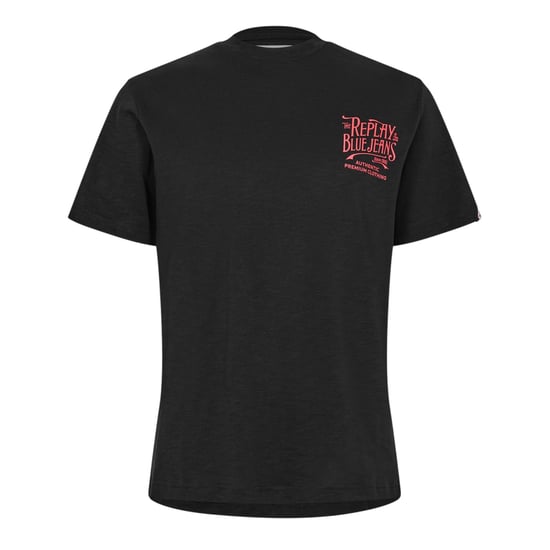 Replay - "Back Jeans" T-Shirt für Herren (Schwarz) - Image 1