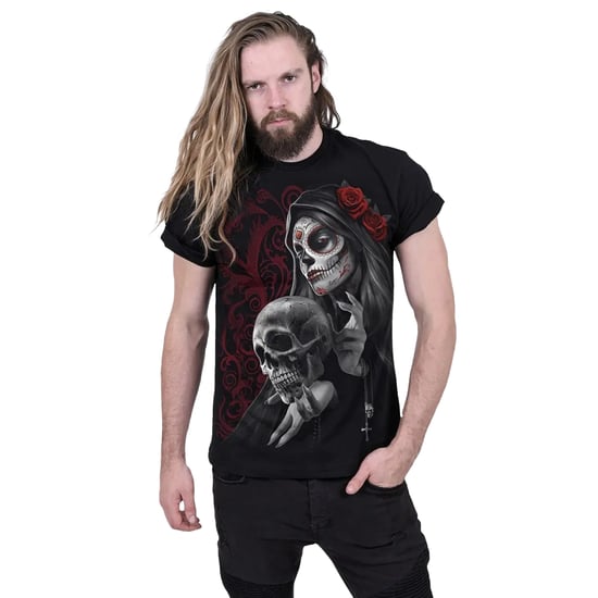 Spiral - "Love Is Dead" T-Shirt für Herren/Damen Unisex (Schwarz) - Image 1